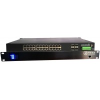 管理型千兆4光24電POE工業(yè)以太網(wǎng)交換機